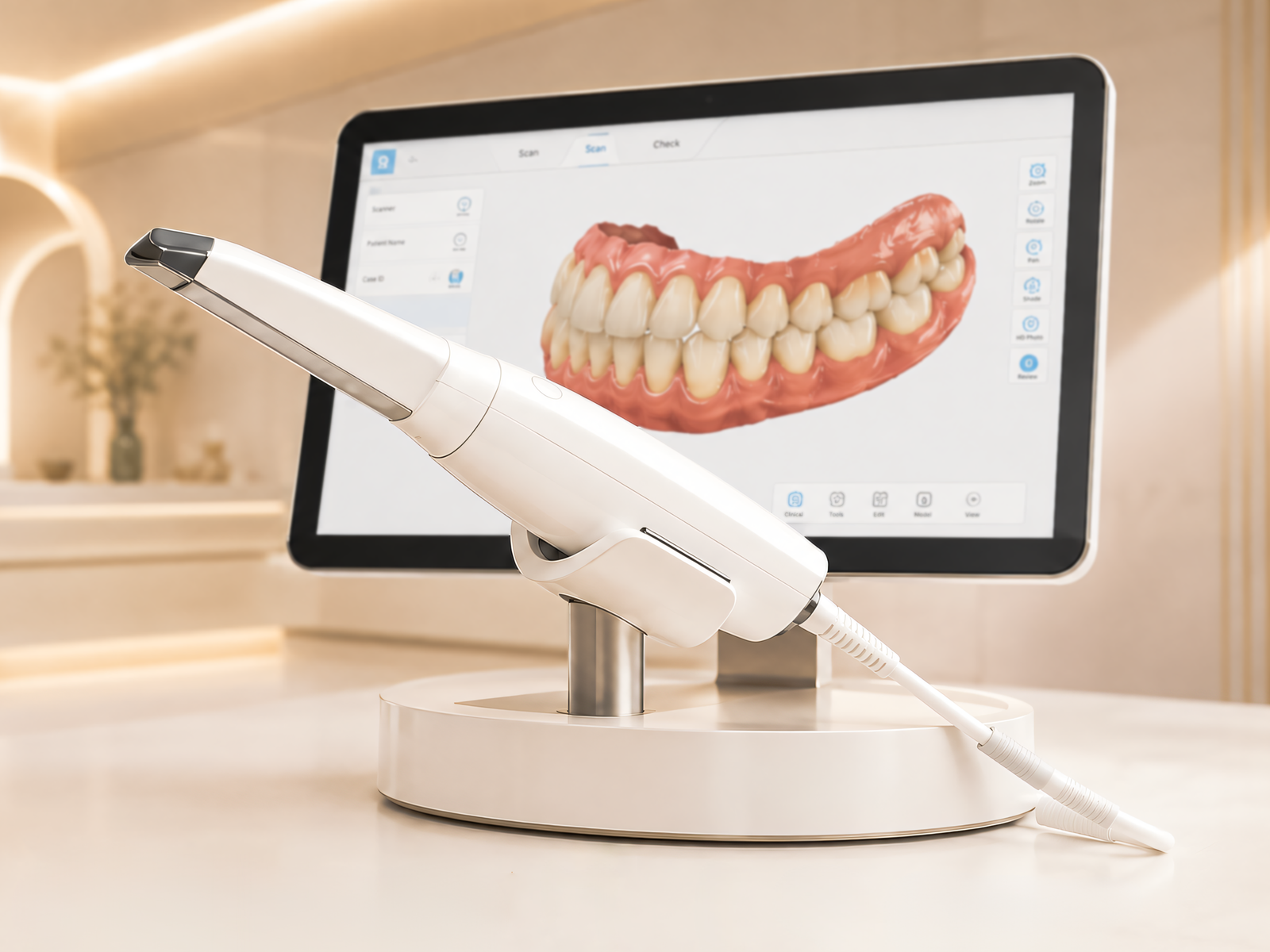 Intraoral Scanner in Use